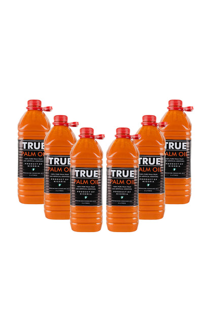 TRUE Palm Oil Box of 6 x 2L Bottles